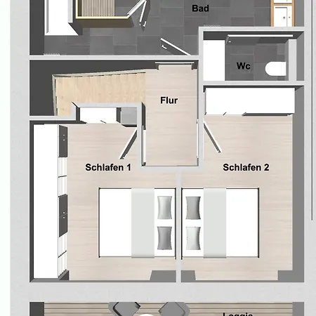 Kuestenbude Holiday home